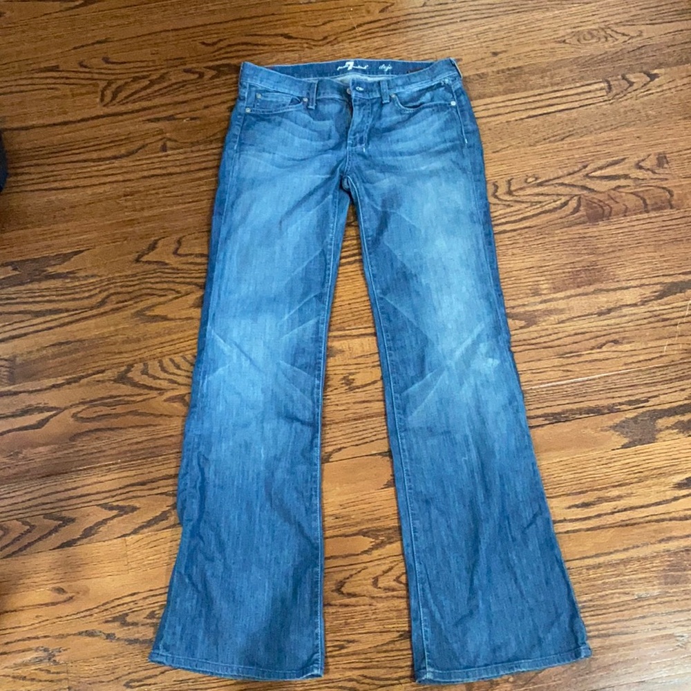 7 for All Mankind Wide Leg Jeans